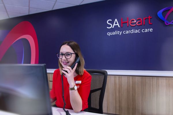SA Heart Reception Signage