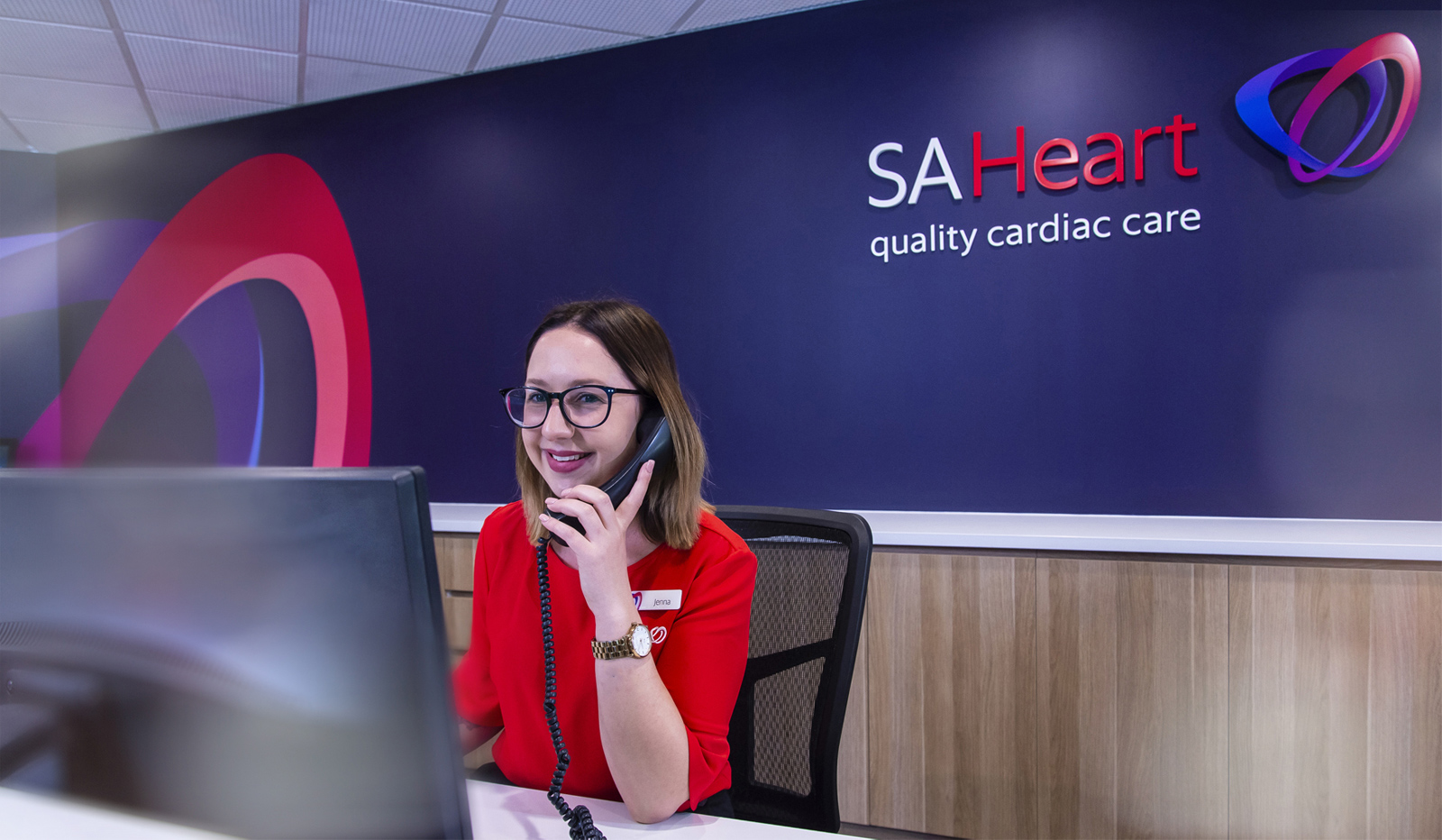 SA Heart Reception Signage
